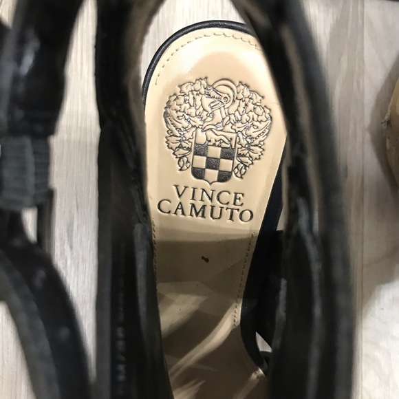 Vince Camuto Lace Up Cut Out Bootie Sandal - Picture 9 of 13